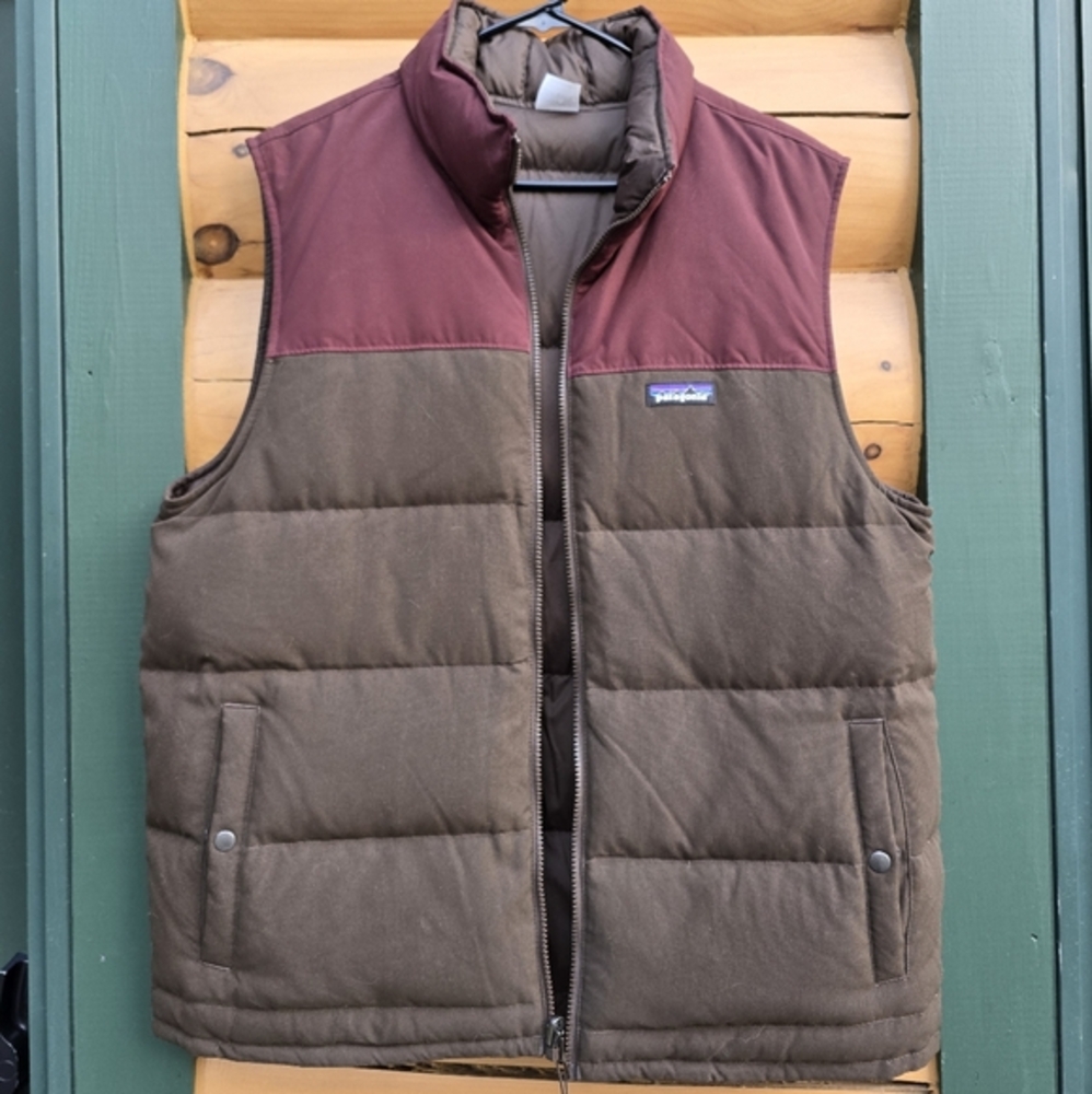 Patagonia Bivy Down Vest | Logwood Brown